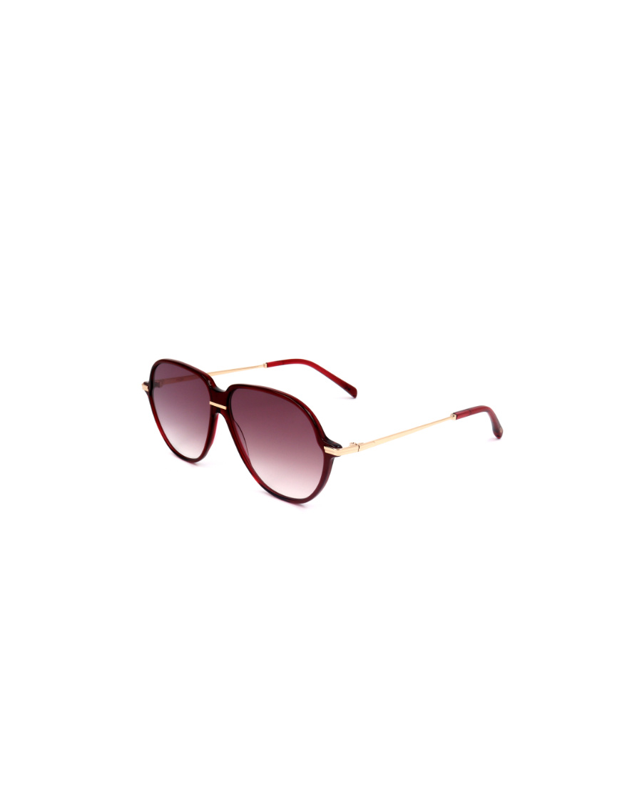 Maje Logo Sunglasses In Pink