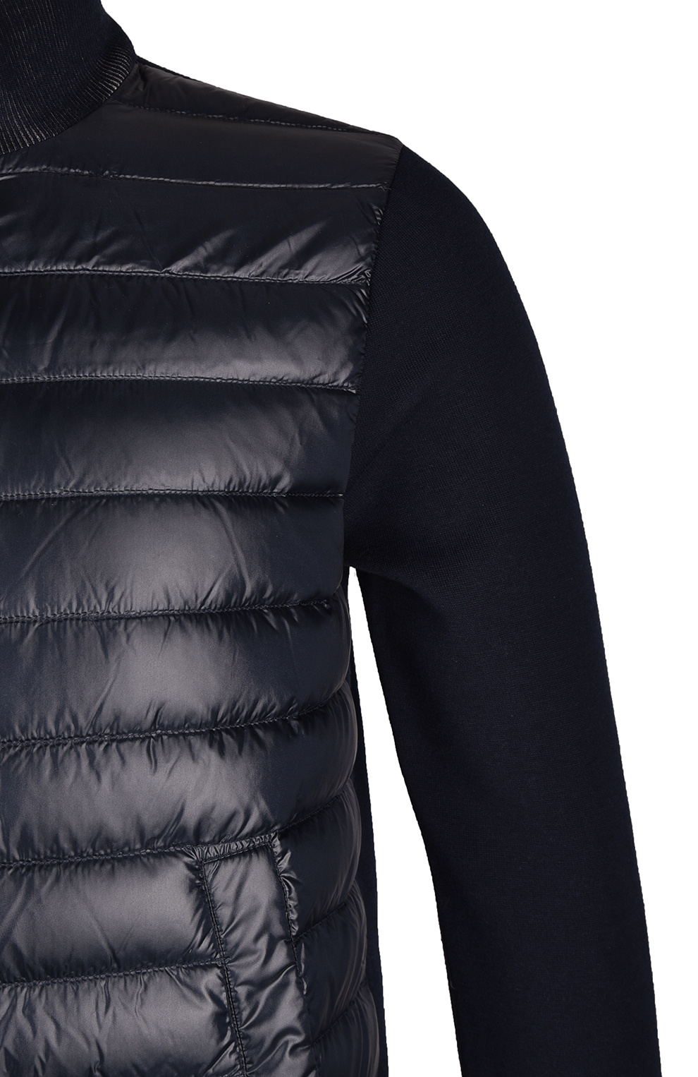 Herno Down-padded Bomber Jacket In Black