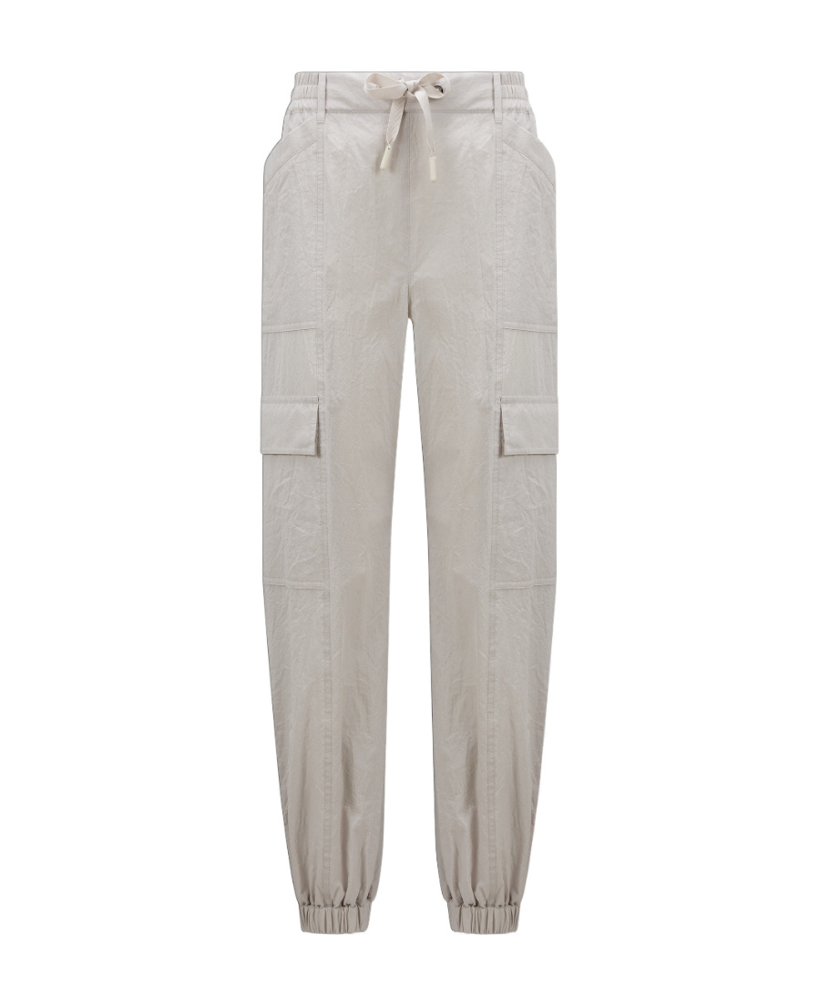 Moncler Cargo Track Pants In Gray