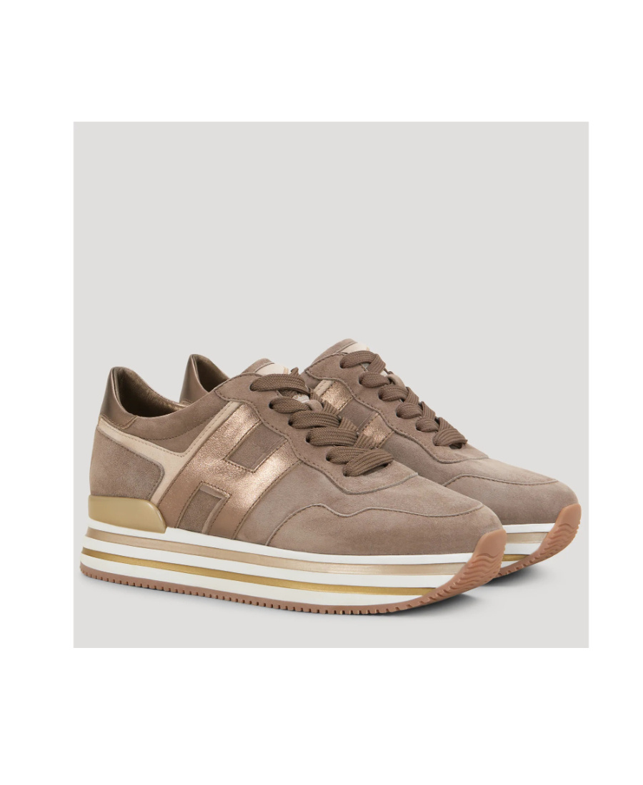 Hogan Sneaker H4830 In Gray