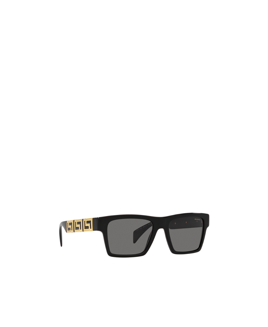 Versace Eyewear Square Frame Sunglasses In Gray
