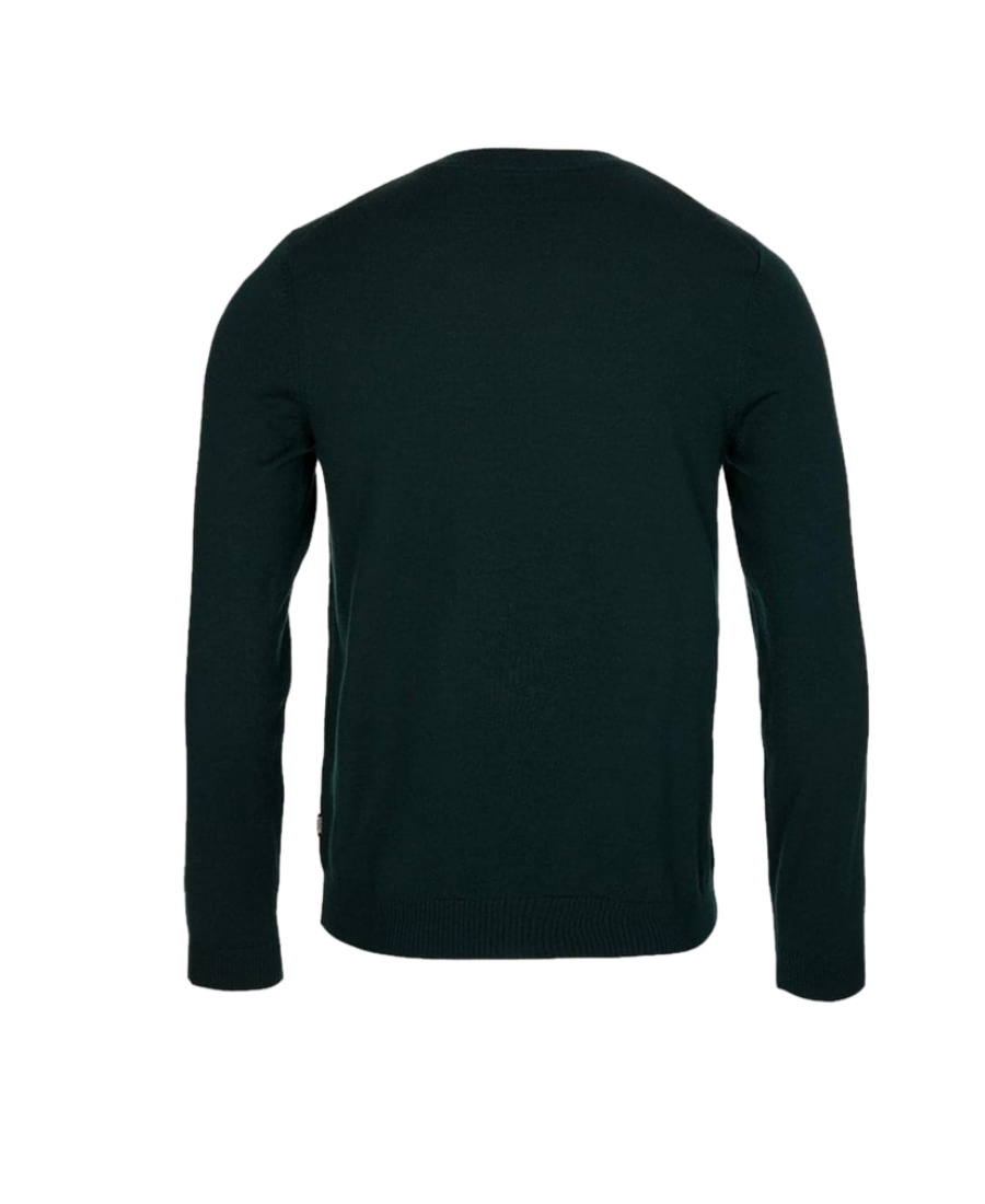 Hugo Boss V-collar T-shirt In Black