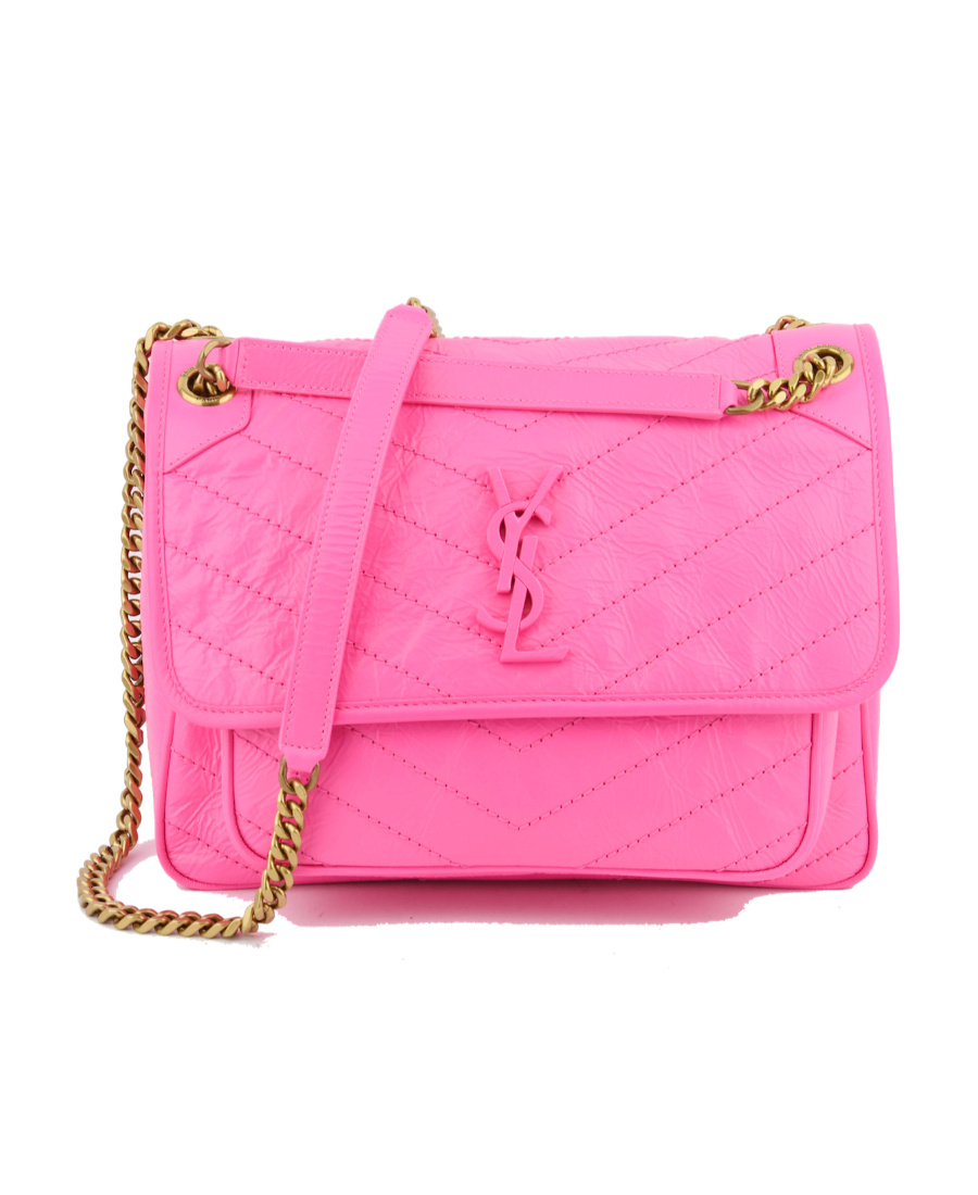 Saint Laurent Medium Niki Shoulder Bag In Pink