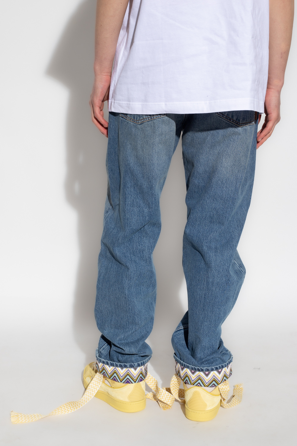 Missoni Stonewashed Denim Jeans In Blue