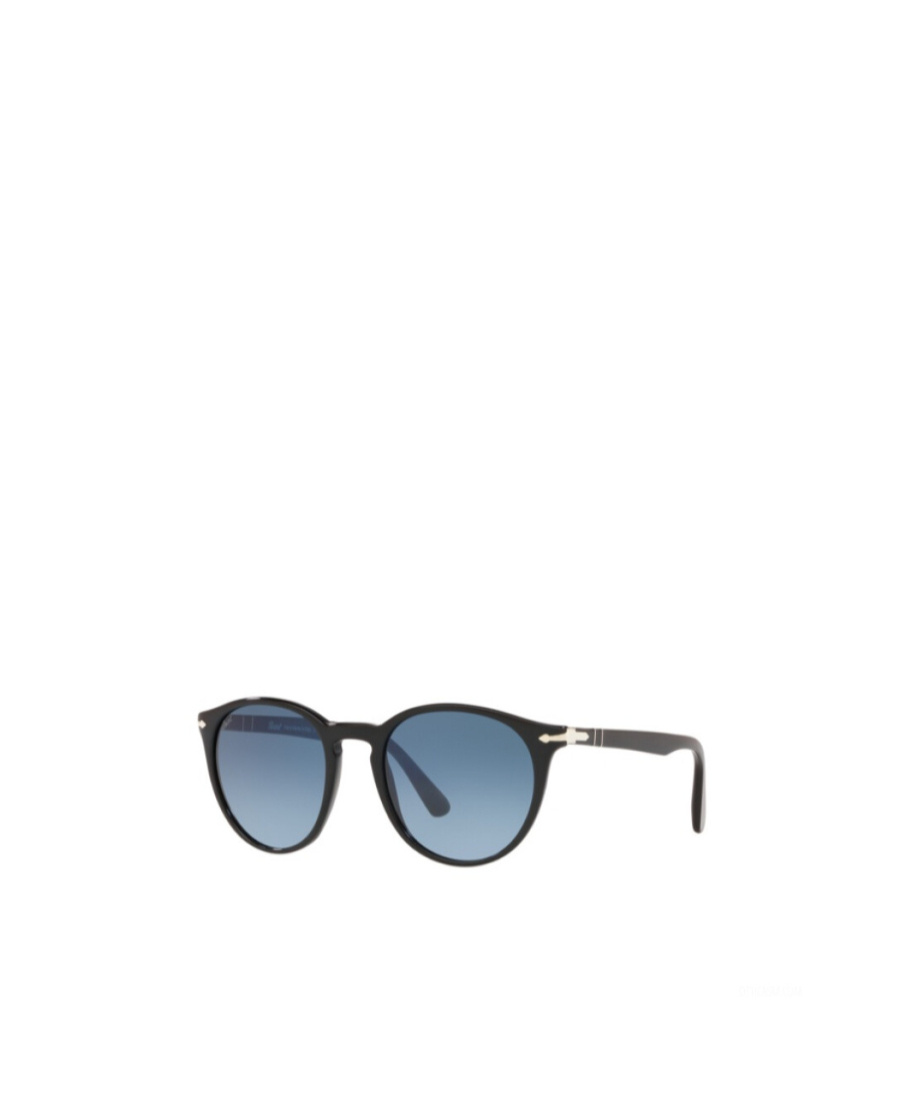 Persol Phantos 52mm Gradient Round Sunglasses In Blue