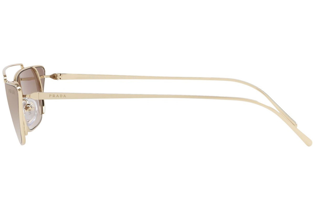 Prada Logo Sunglasses In Nude ModeSens