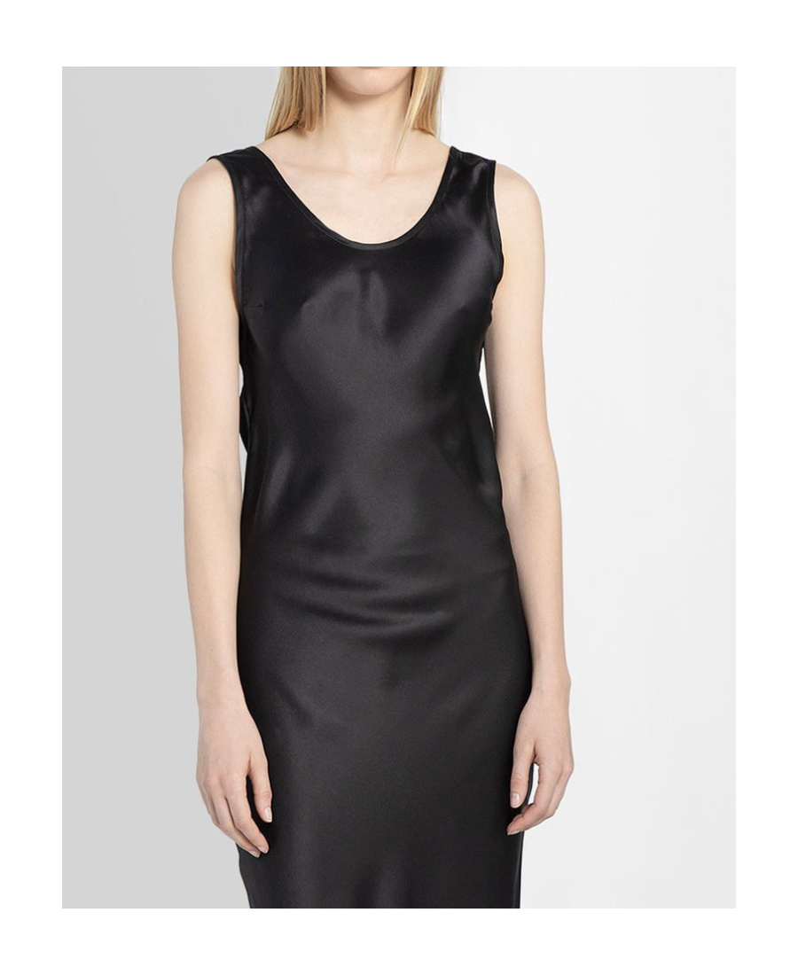 Ann Demeulemeester A Bare-back Dress In Black
