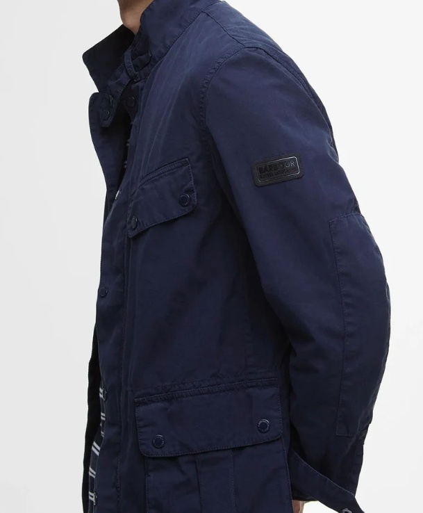 Shop Barbour Duke Jacket In Black