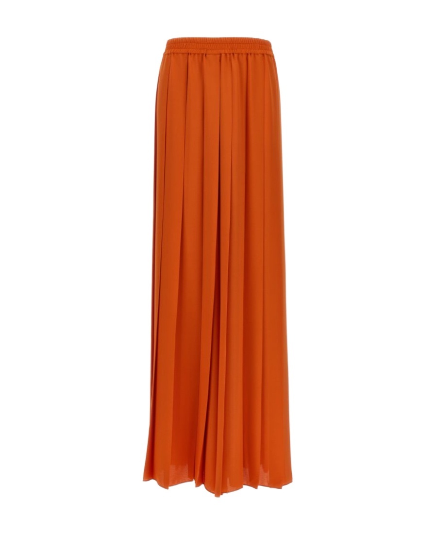 Gianluca Capannolo Orange Pleated Pants In Orange