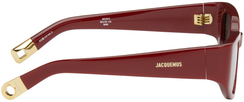 Jacquemus Cat's Eye Sunglasses In Gray