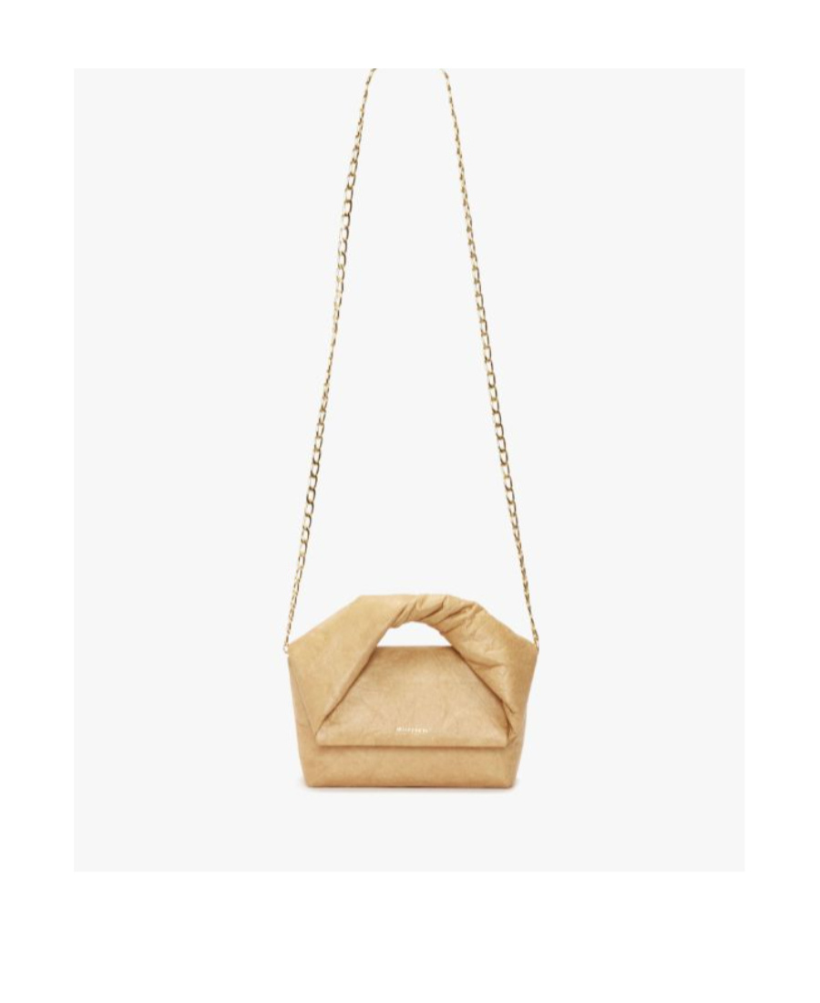 Jw Anderson Medium Twister Handle Bag In Nude