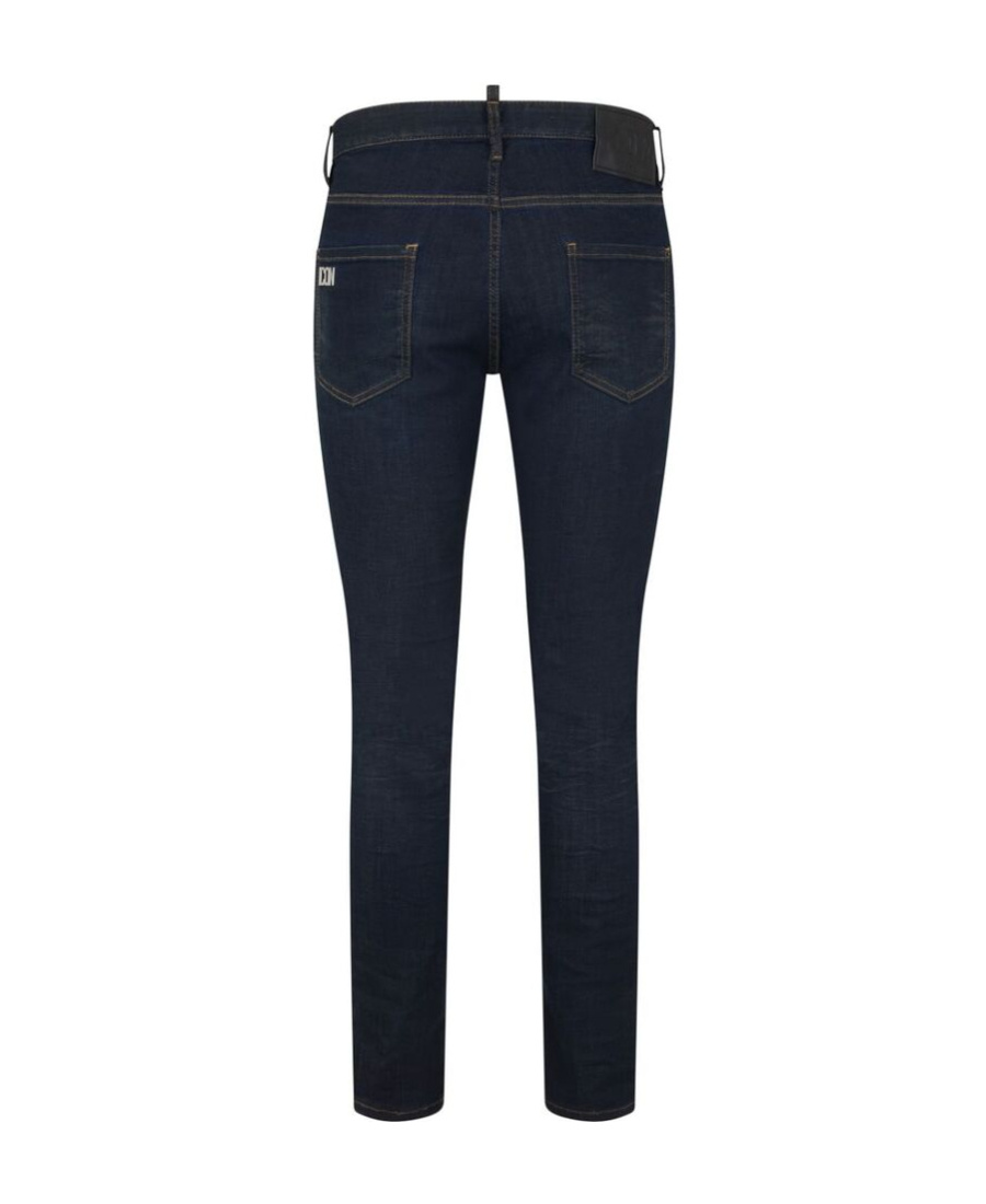 Dsquared2 Mid-rise Skinny Jeans In Black