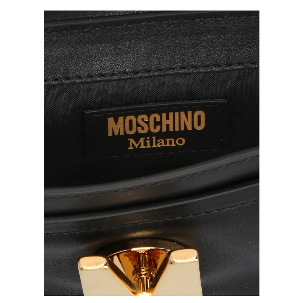 Moschino M Mini Clutch Bag