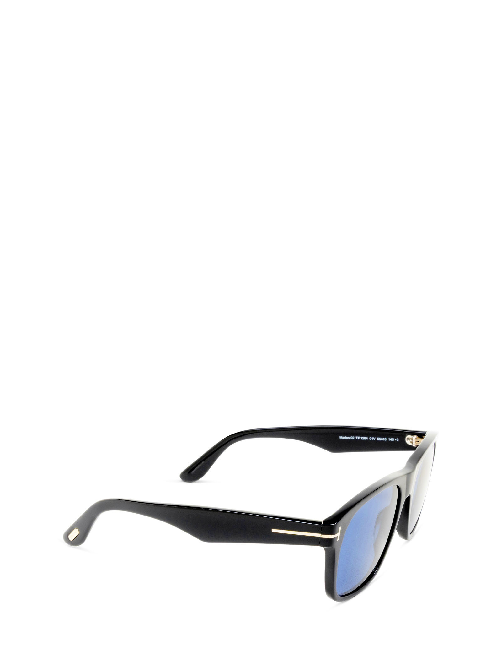 Tom Ford Logo Sunglasses In Blue
