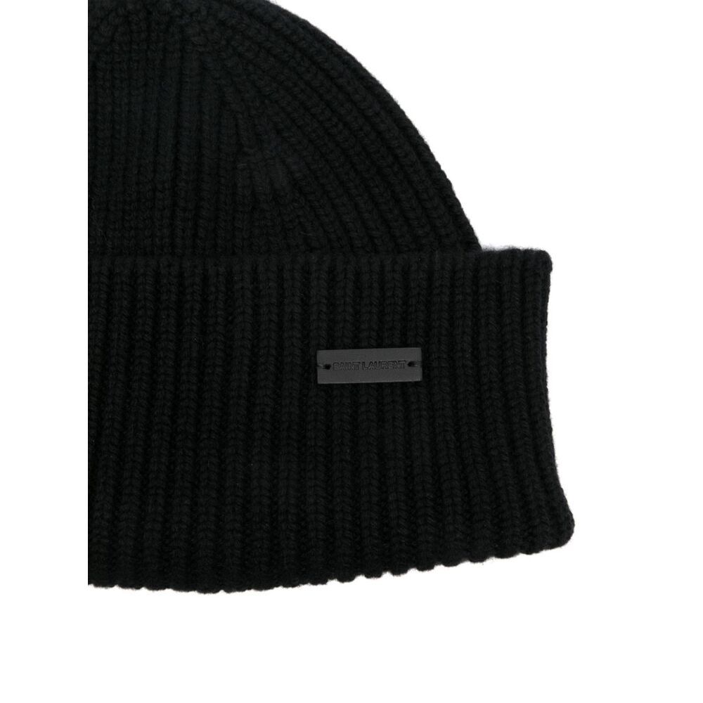 Saint Laurent Cashmere Beanie In Black