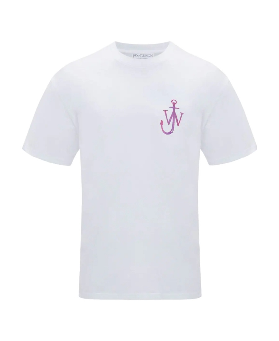 Jw Anderson Naturally Sweet Cotton T-shirt In White
