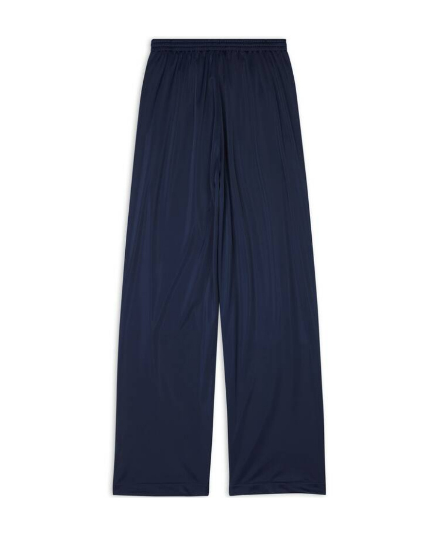 Balenciaga Drop-crotch Trousers In Blue
