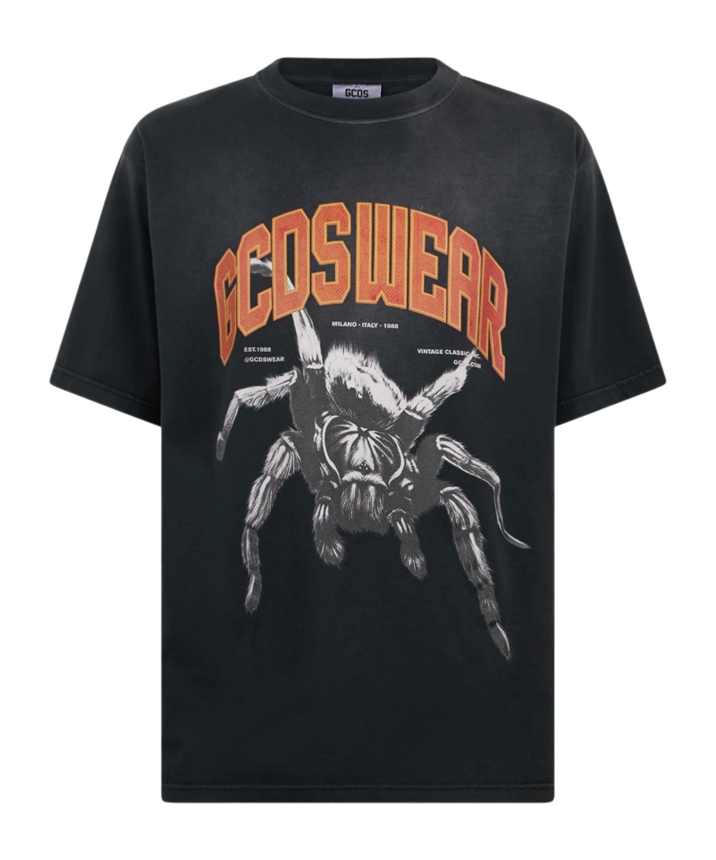 Shop Gcds Wear Spider T-shirt In Black