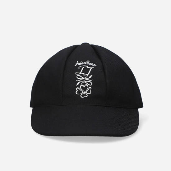 Ader Error Logo Baseball Cap In Black