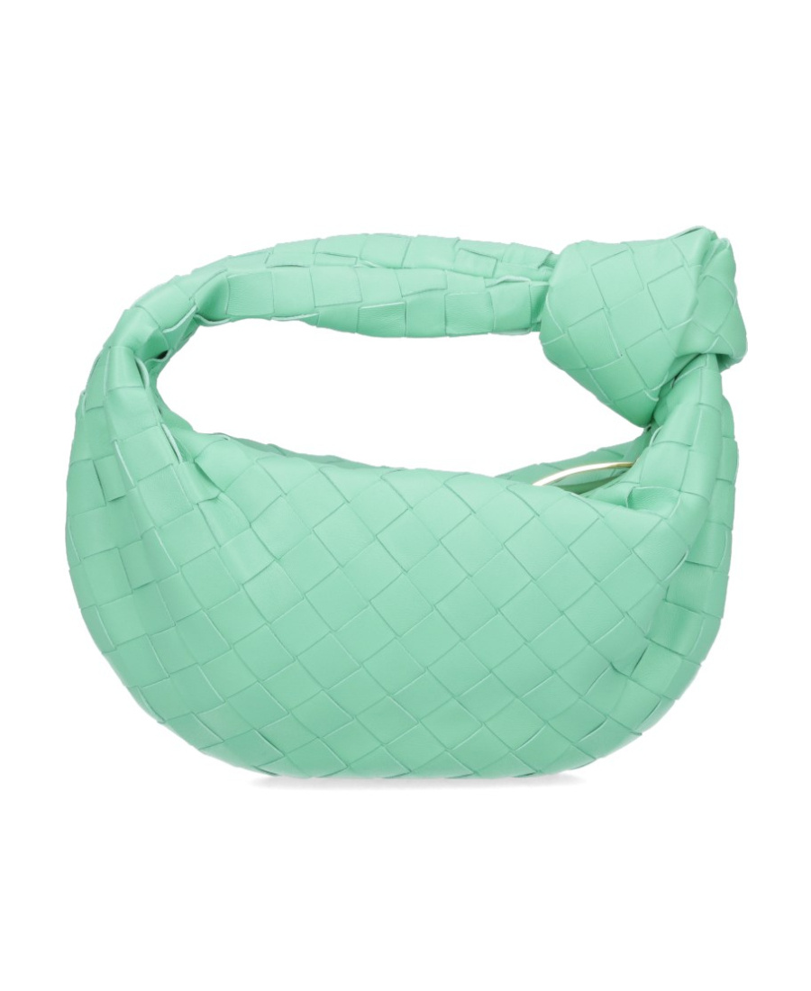Bottega Veneta Mini Jodie Handbag In Green