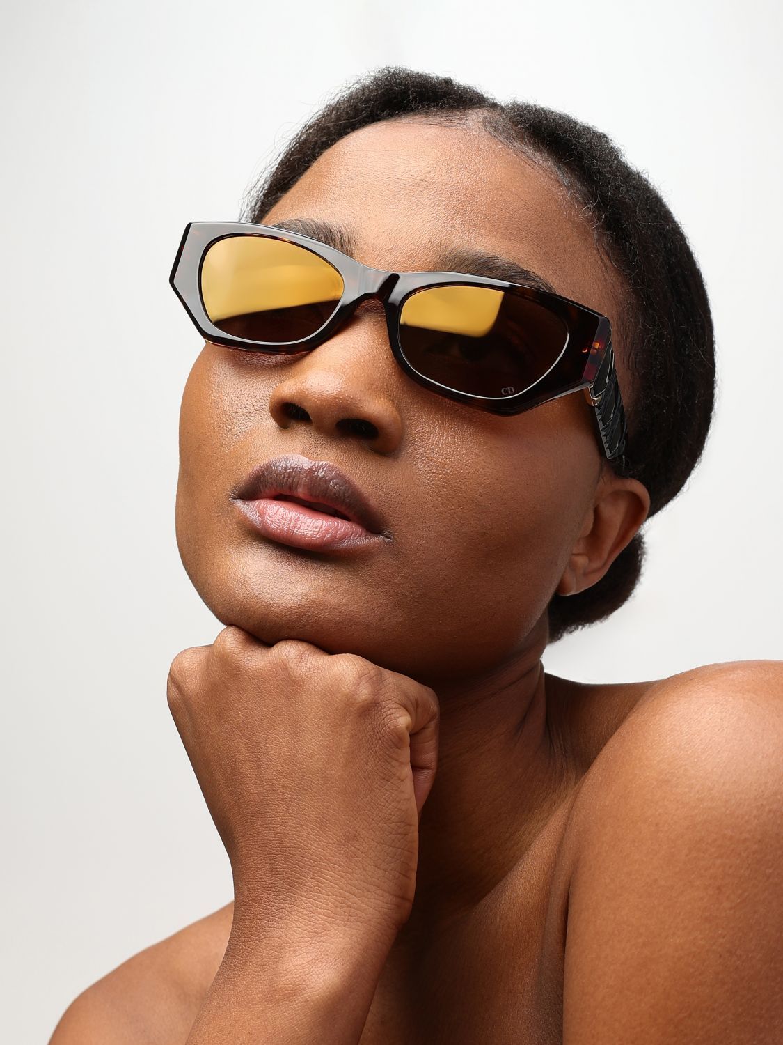 Dior Eyewear Cat-eye Sunglasses In Green