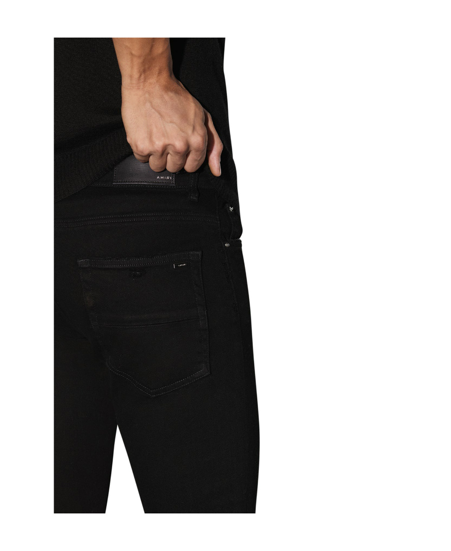AMIRI LOW-RISE SKINNY JEANS