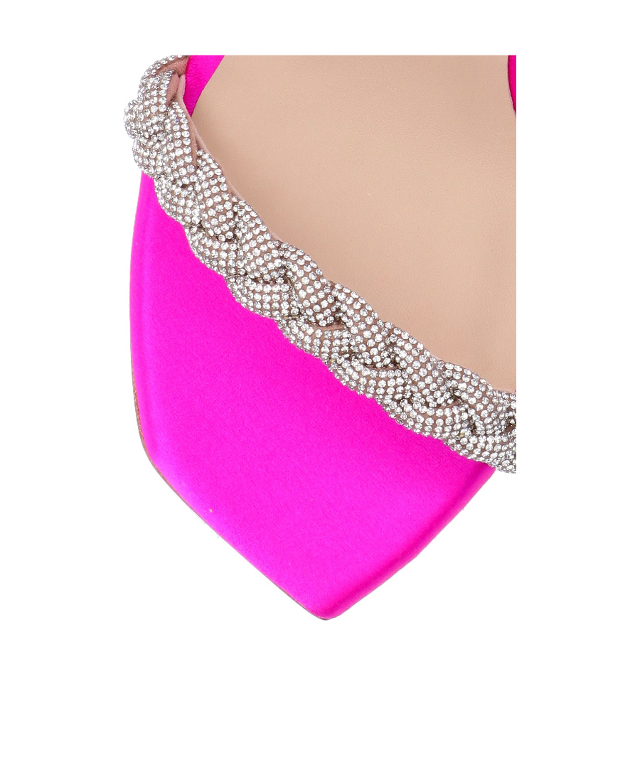 Stuart Weitzman Embellished Ankle Strap Sandals
