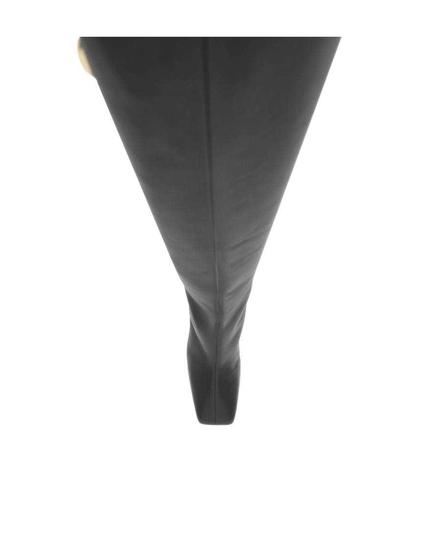 Dolce & Gabbana Leather Boots In Black