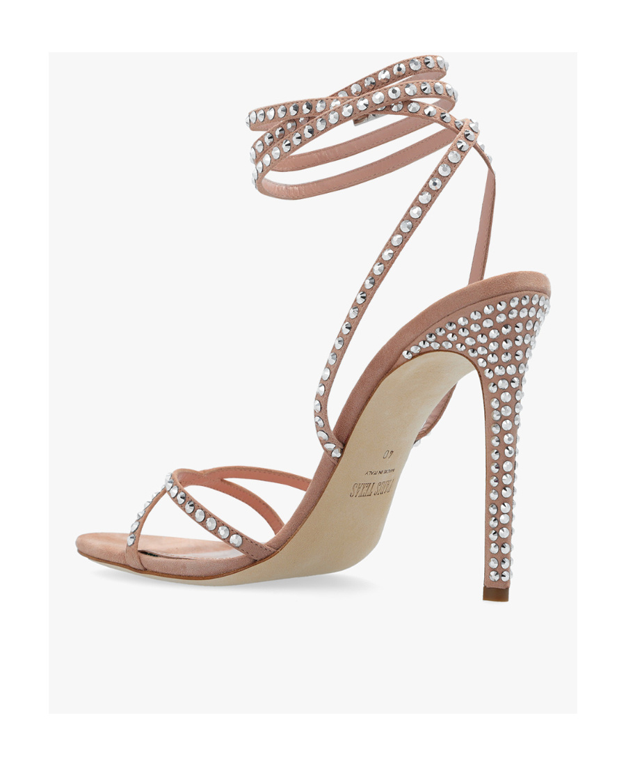 Paris Texas Logo Sandals In Nude