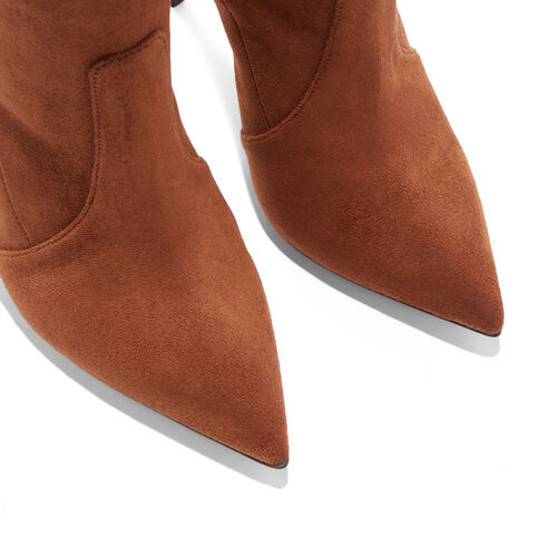 Casadei Blade Arceus 130mm Ankle Boots In Brown