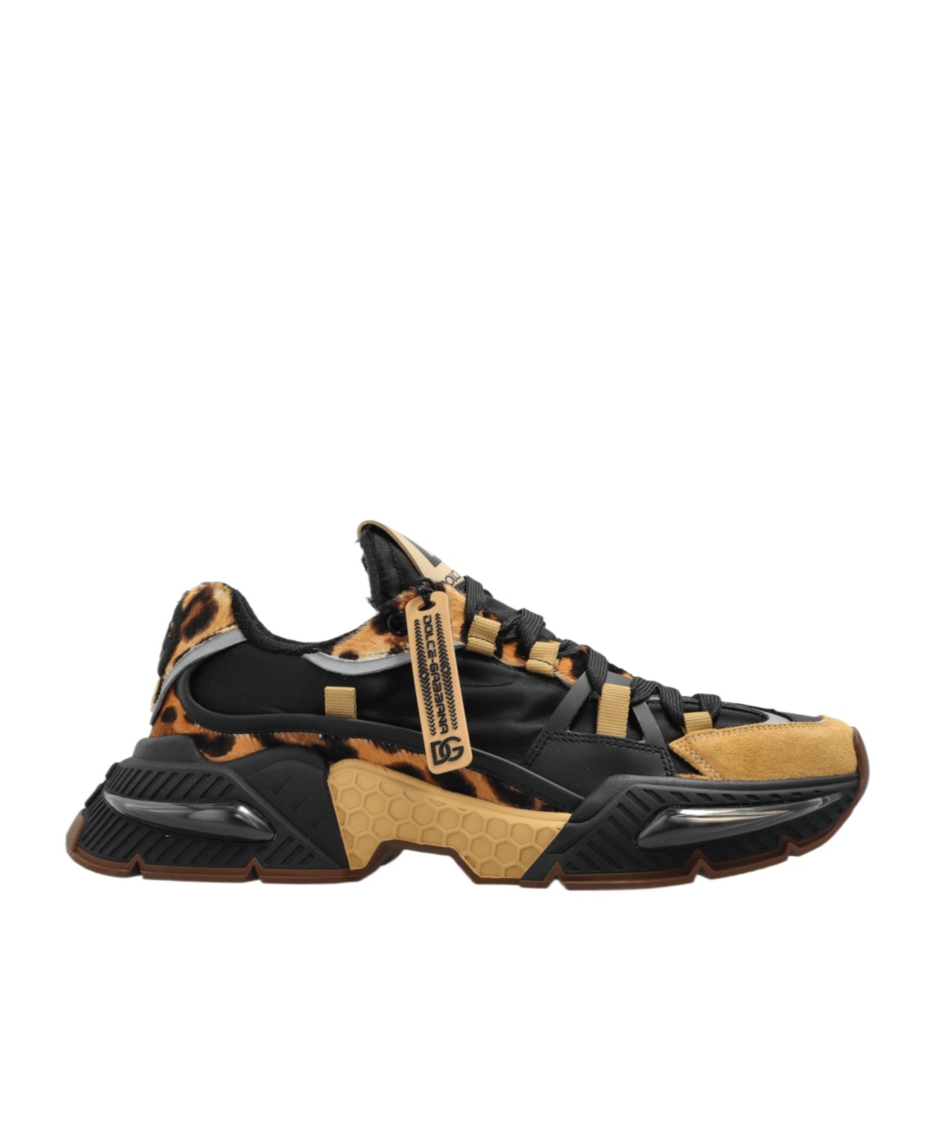 Dolce & Gabbana Laced Sneakers In Black