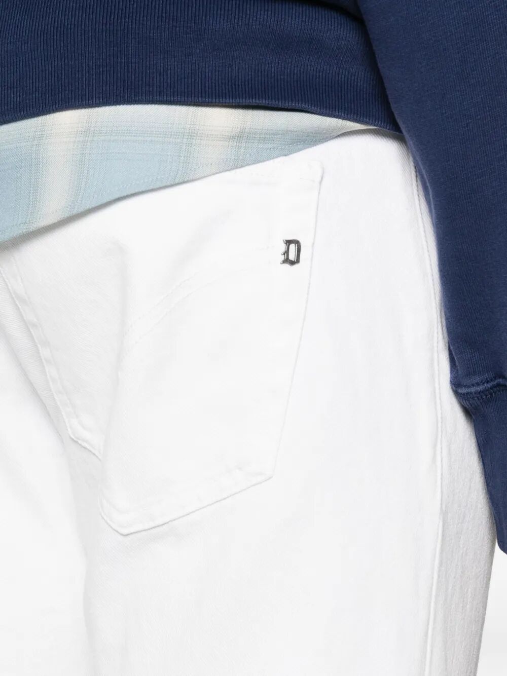Dondup Brighton 5-pocket Pants In White
