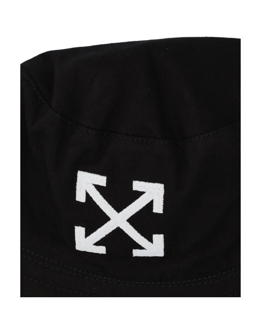 Off-white Arrows-motif Bucket Hat In Black