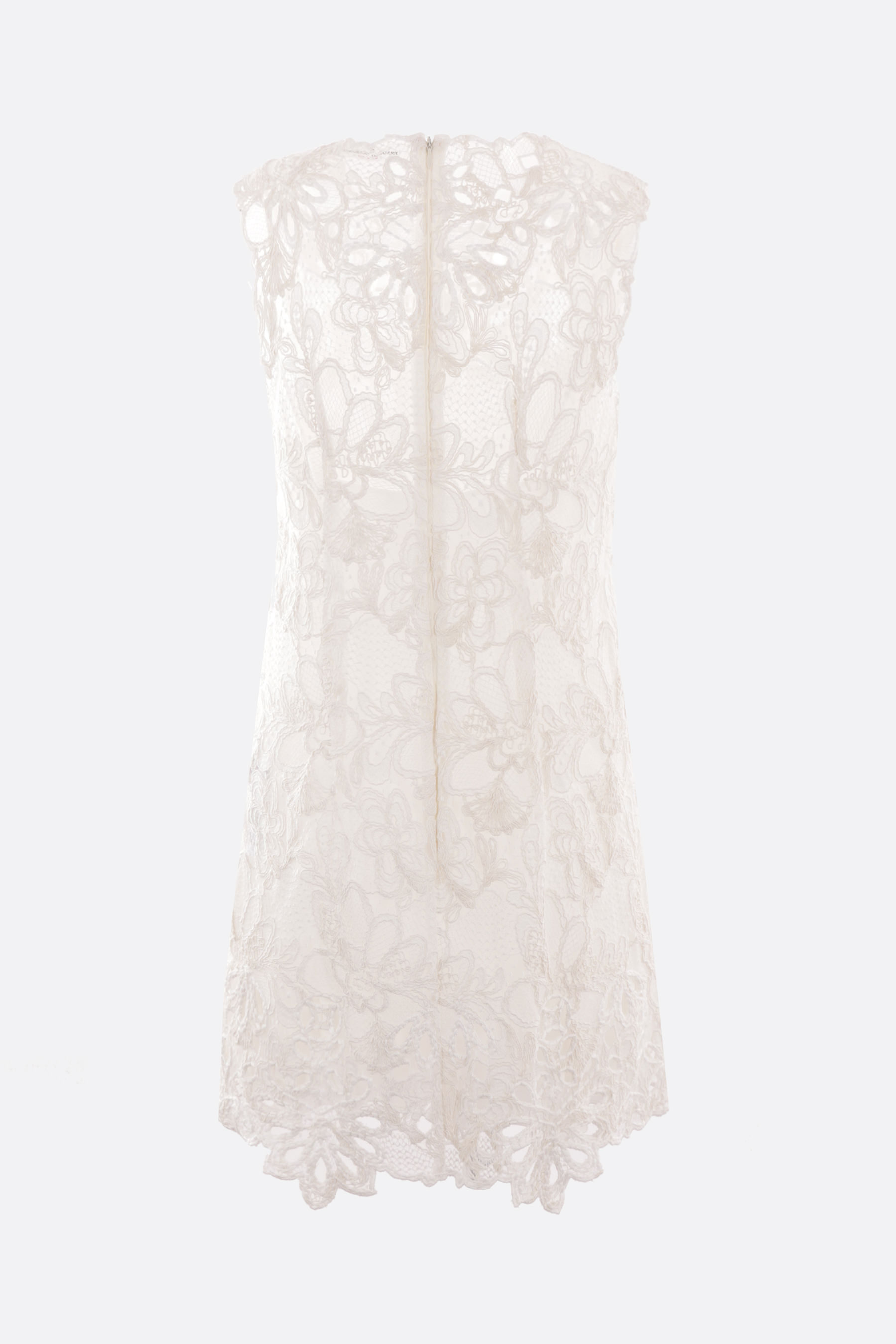Ermanno Scervino Lace Mini Dress In White