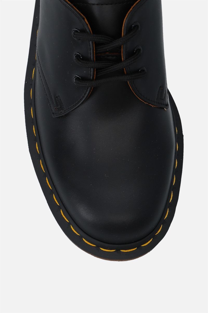 Dr. Martens' Dr. Martens Woman Lace-up Shoes Black Size 6 Leather In Black