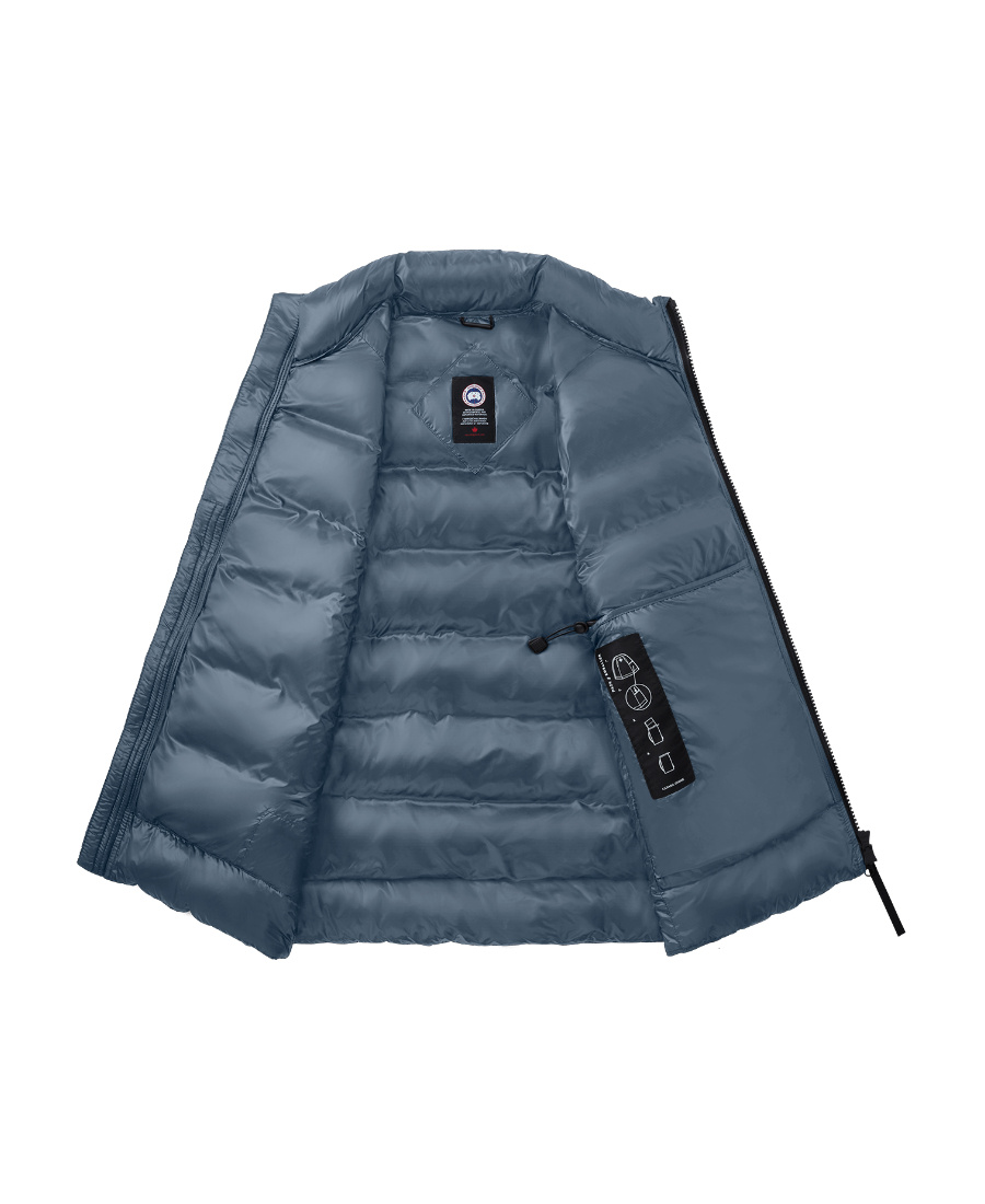 Canada Goose Crofton Down Vest In Blue