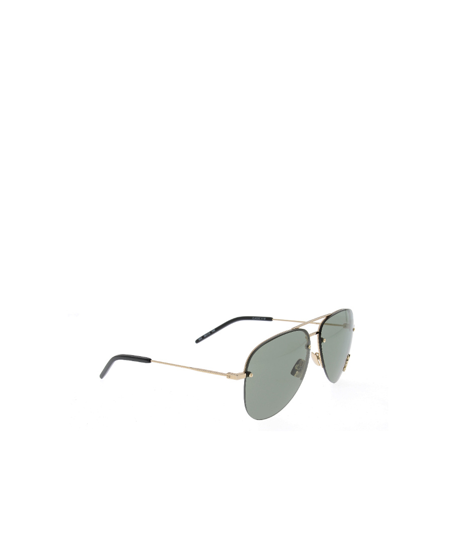 Saint Laurent Monogram M11 Sunglasses In Gray