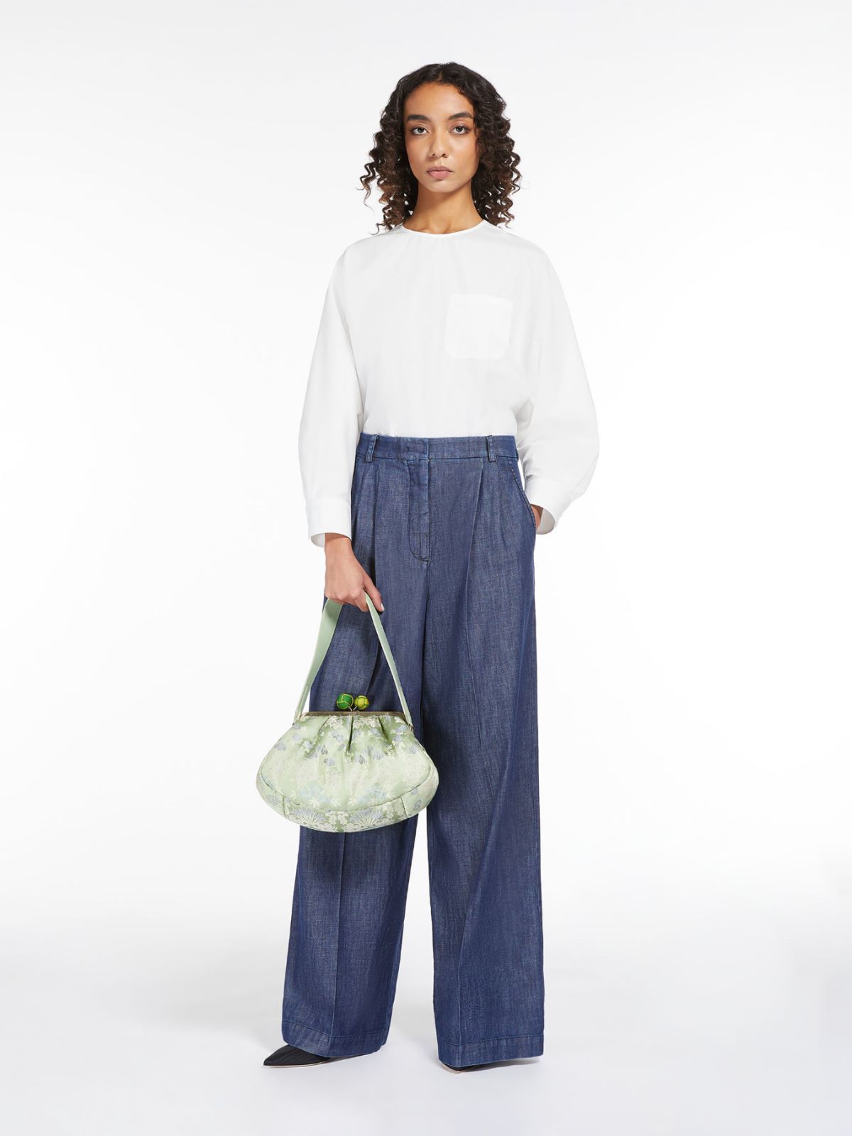 WEEKEND MAX MARA MEDIUM LOGO PASTICCINO BAG