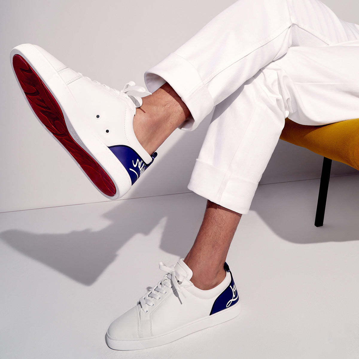 Christian Louboutin Sneakers In White