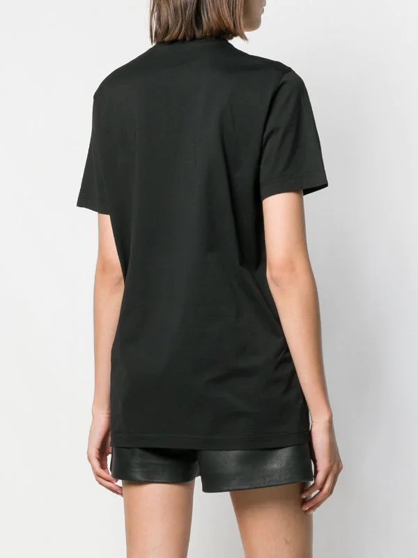 Dsquared2 Printed T-shirts With Patterns And Slogans In Black