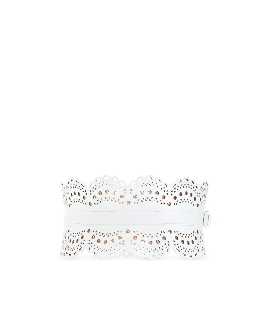 Alaïa Belts In White