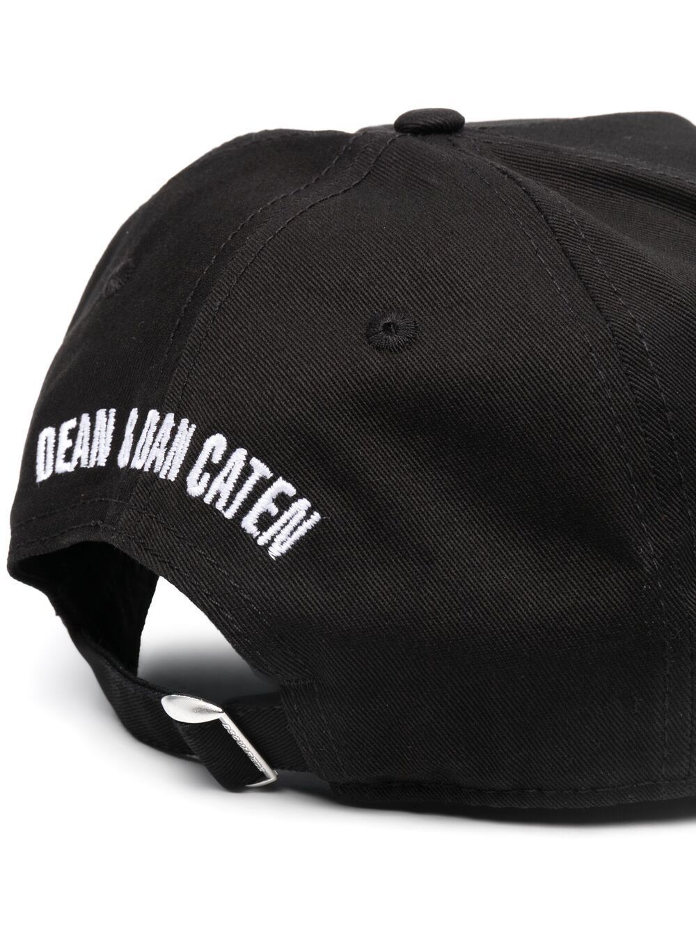 Dsquared2 Embroidered-logo Baseball Cap In Black