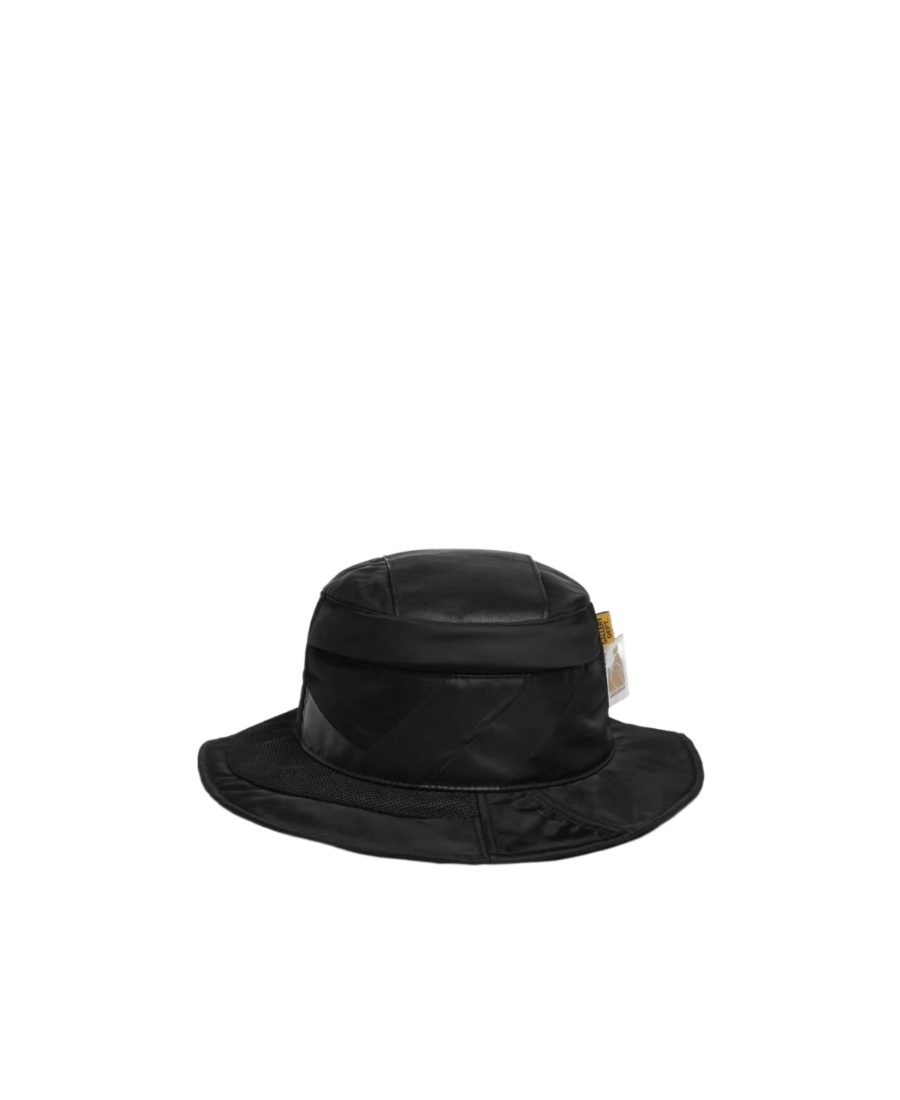 Lanvin X Gallery Dept Logo-tag Bucket Hat In Black