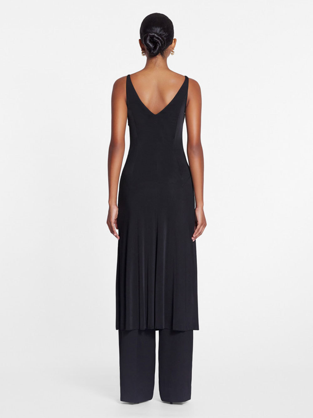 Lanvin Eyelet-detailing Dress In Black