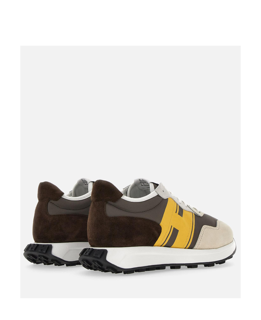 Hogan Sporty Low-top Sneakers In Black