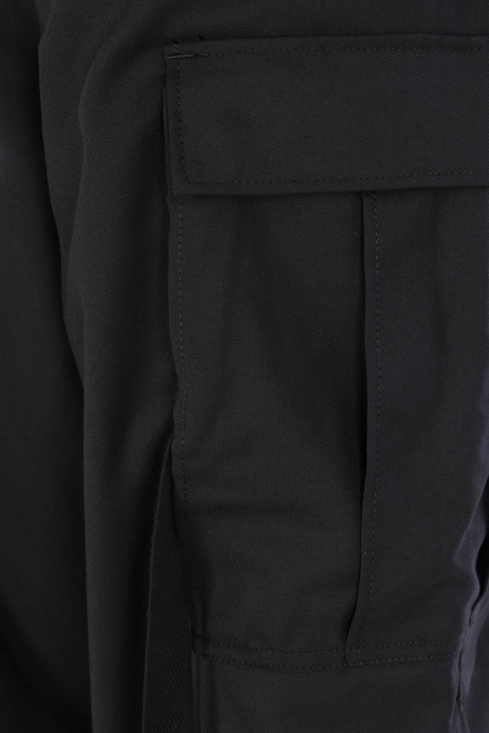 Junya Watanabe Wool-blend Cargo Pants In Black