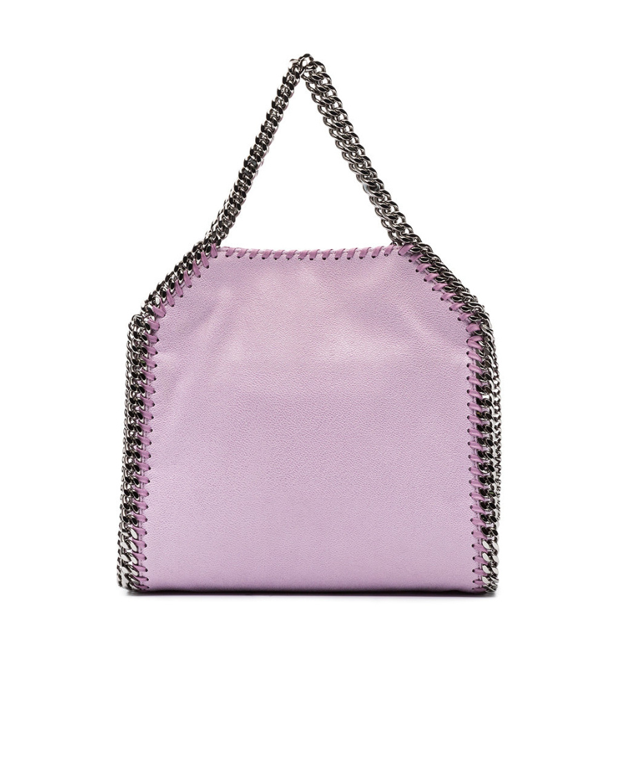 Stella Mccartney Mini Falabella Tote Bag In Purple