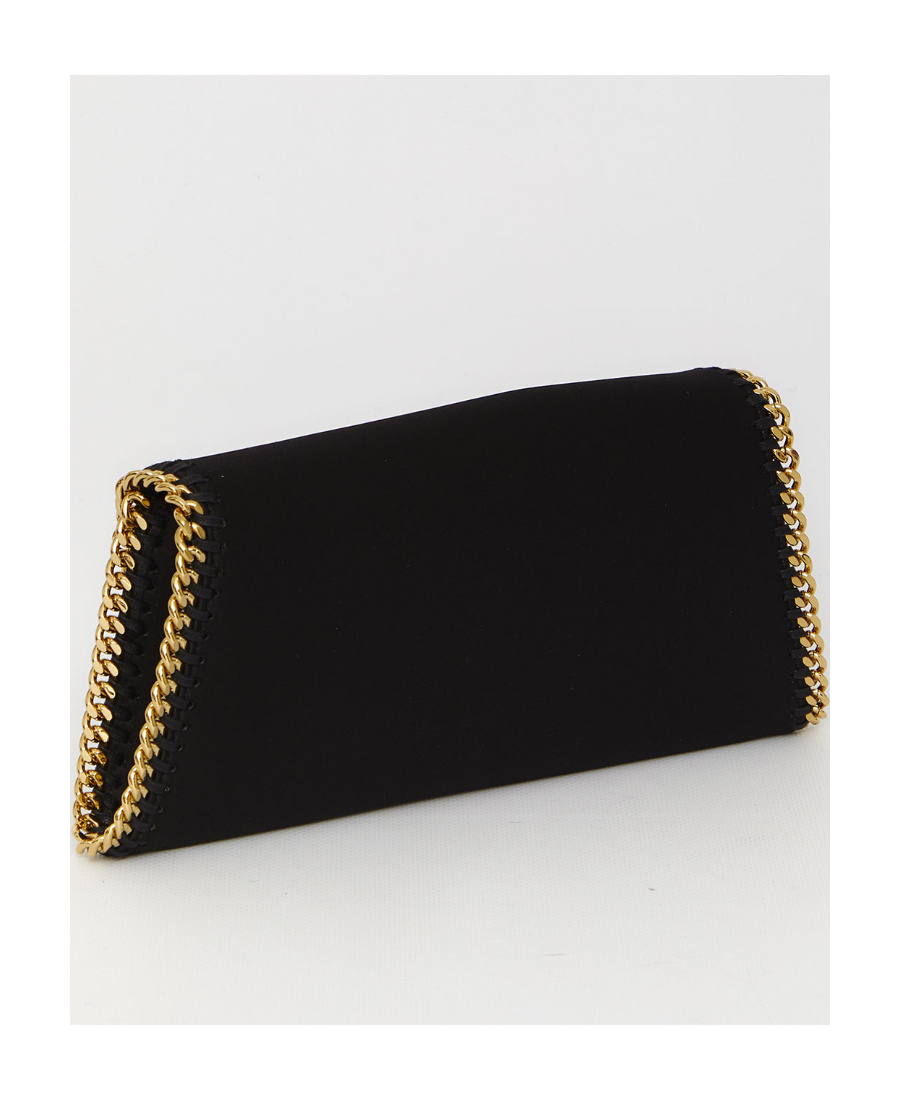 Stella Mccartney Chain Handbag In Black