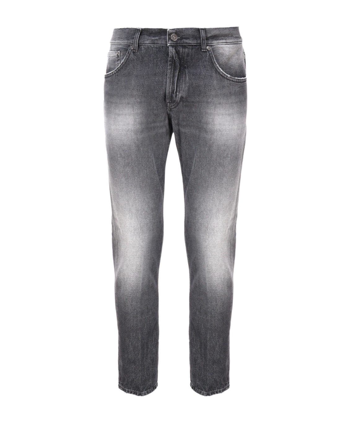 Dondup Belt Loop Jeans In Gray