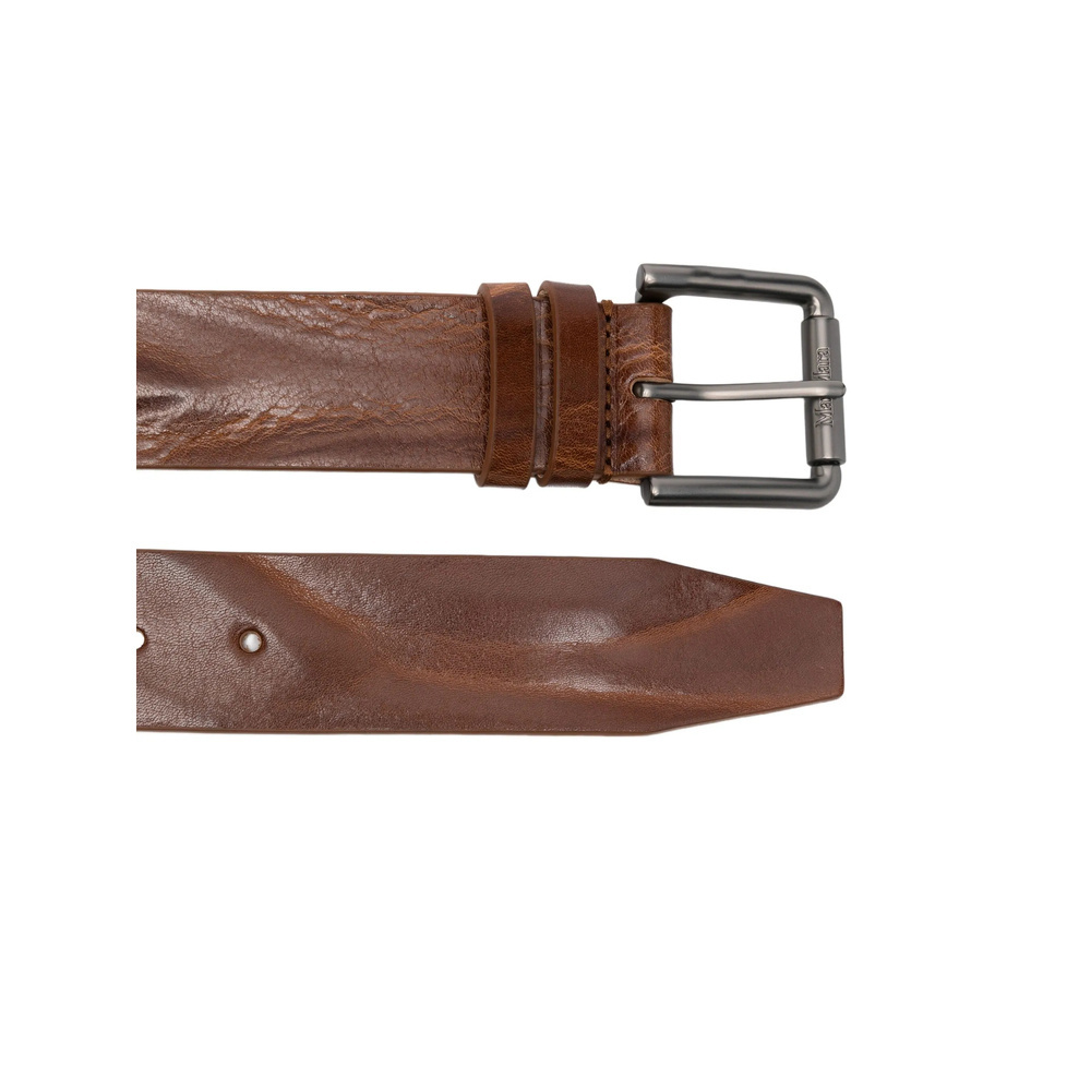 Max Mara Adjustable Waist Belt In Brown